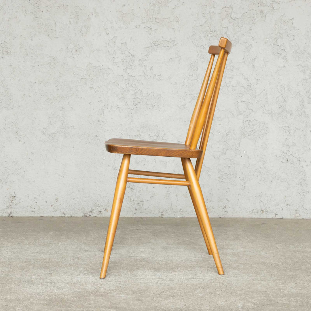 英国【ERCOL アーコール】シンプルで直線的なデザイン スティックバックチェア No.391 Windsor ウインザー /23B-1[m]