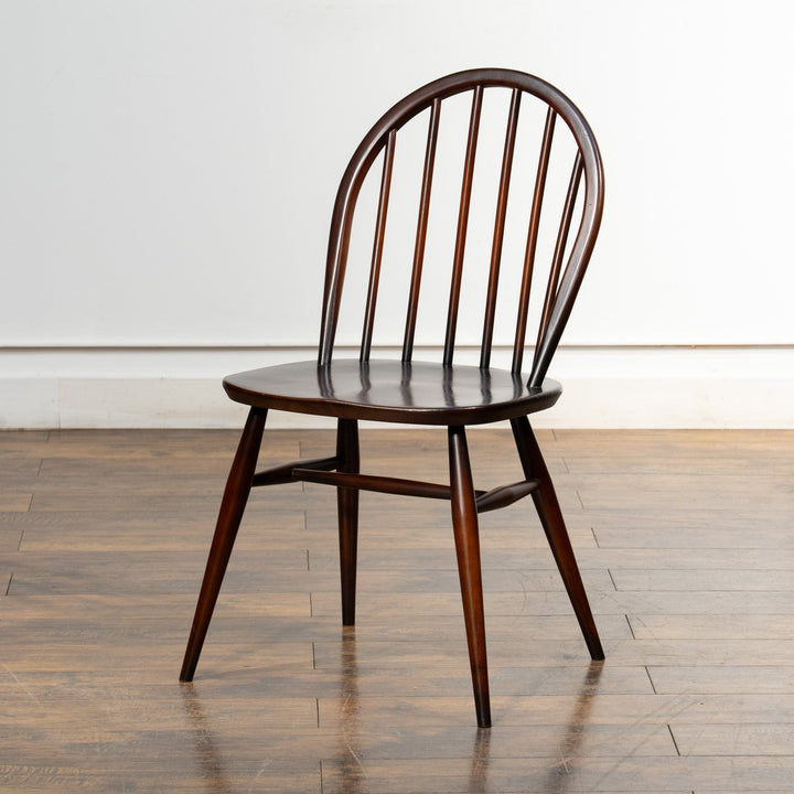 英国【ERCOL アーコール】エルム 6本スポーク フープバックチェア No.370 Windsor ウインザー /23B-1[m]