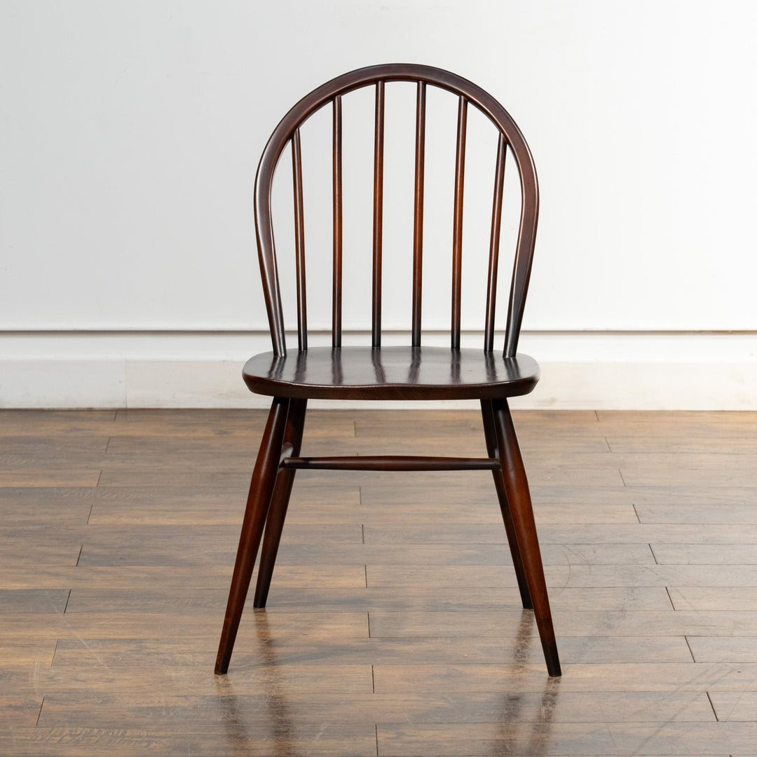 英国【ERCOL アーコール】エルム 6本スポーク フープバックチェア No.370 Windsor ウインザー /23B-1[m]