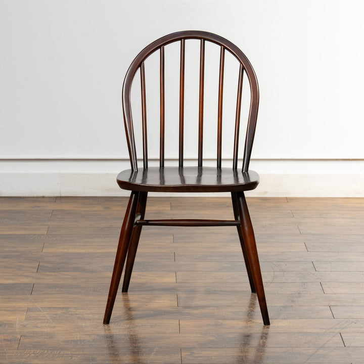 英国【ERCOL アーコール】エルム 6本スポーク フープバックチェア No.370 Windsor ウインザー /23B-1[m]