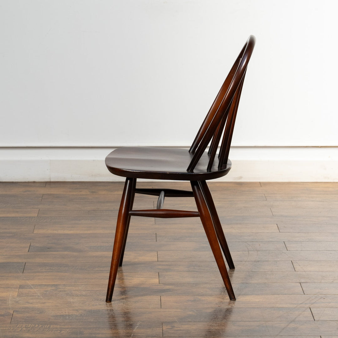 英国【ERCOL アーコール】エルム 6本スポーク フープバックチェア No.370 Windsor ウインザー /23B-1[m]