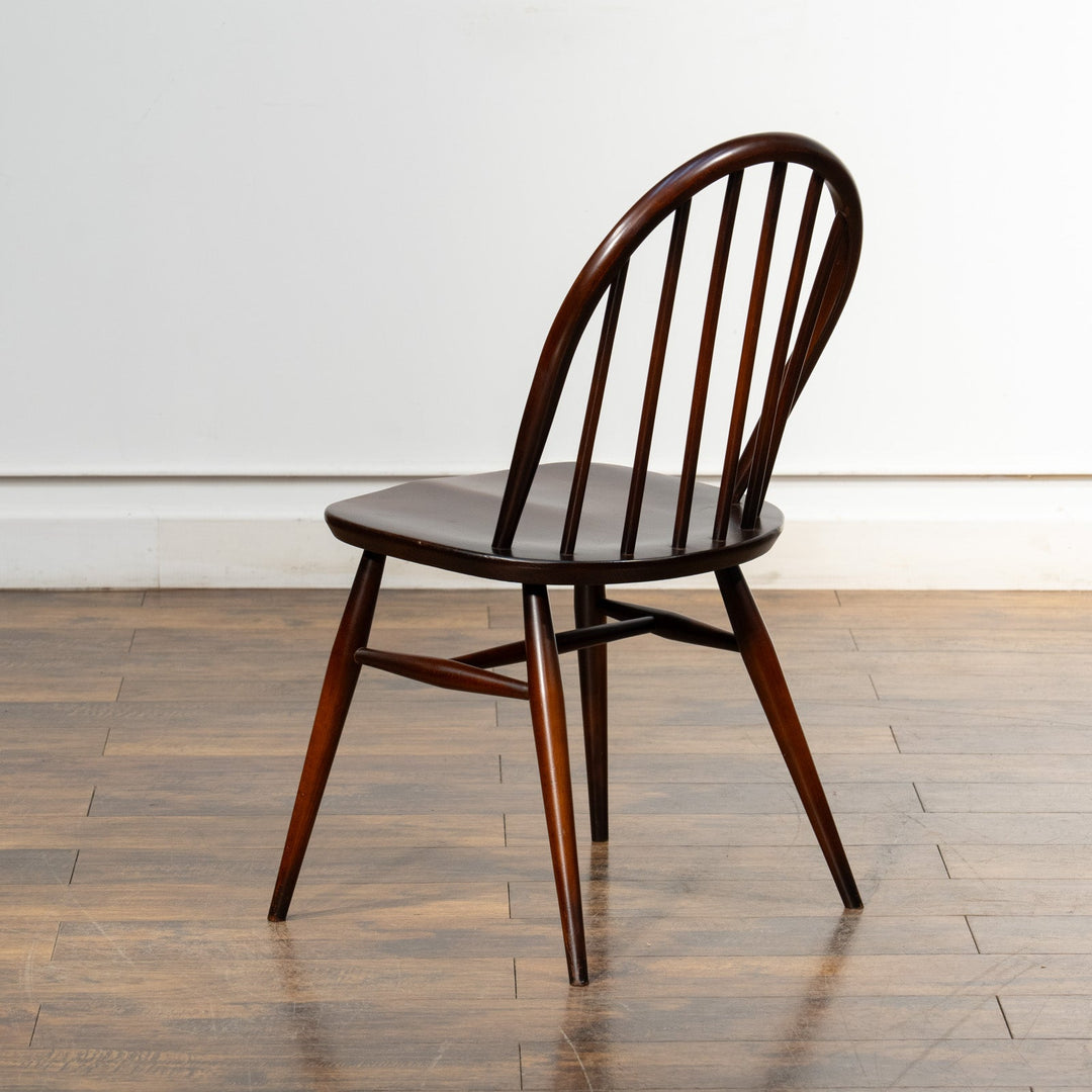 英国【ERCOL アーコール】エルム 6本スポーク フープバックチェア No.370 Windsor ウインザー /23B-1[m]