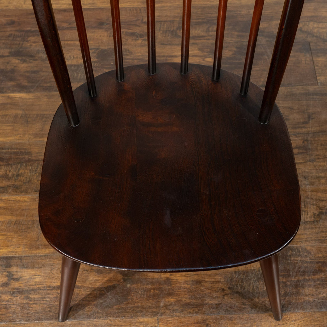 英国【ERCOL アーコール】エルム 6本スポーク フープバックチェア N0.370 Windsor ウインザー /23B-2[m]