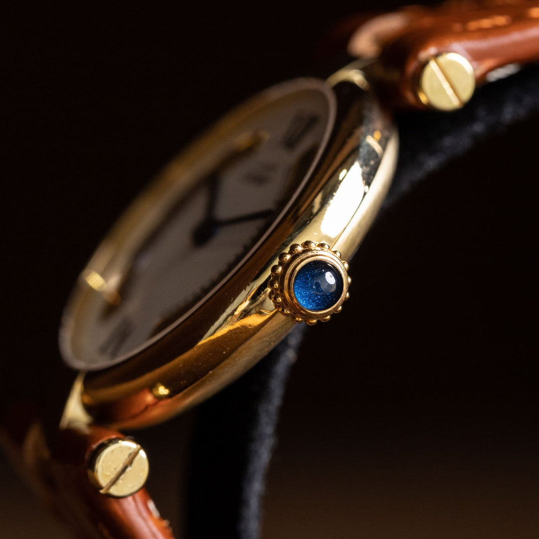レディース【Cartier カルティエ】トリニティダイヤルの上品なデザイン ヴァンドームSM 1990年代[m]