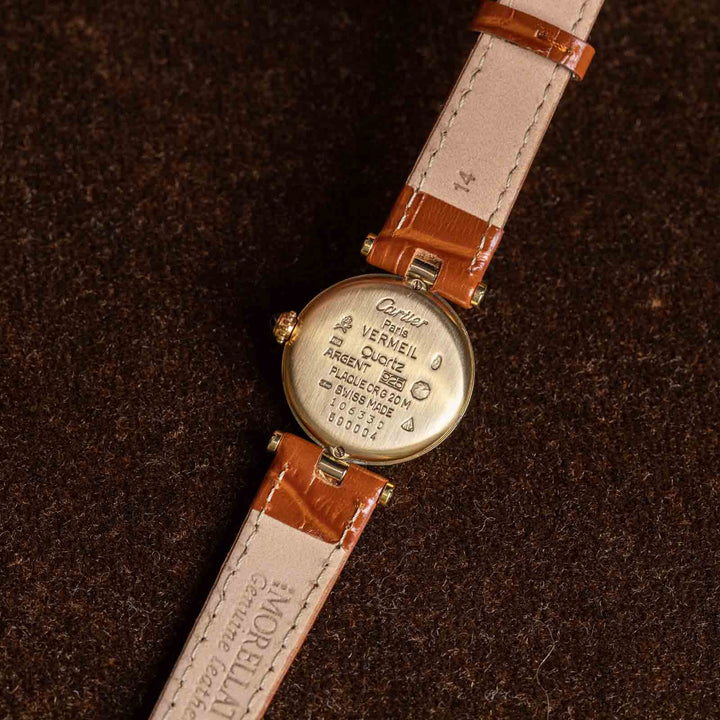 レディース【Cartier カルティエ】トリニティダイヤルの上品なデザイン ヴァンドームSM 1990年代[m]