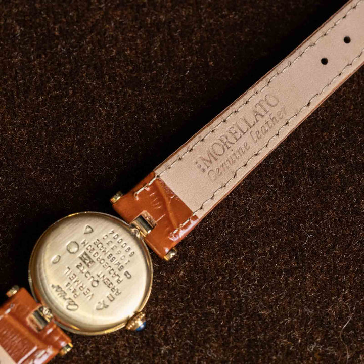 レディース【Cartier カルティエ】トリニティダイヤルの上品なデザイン ヴァンドームSM 1990年代[m]