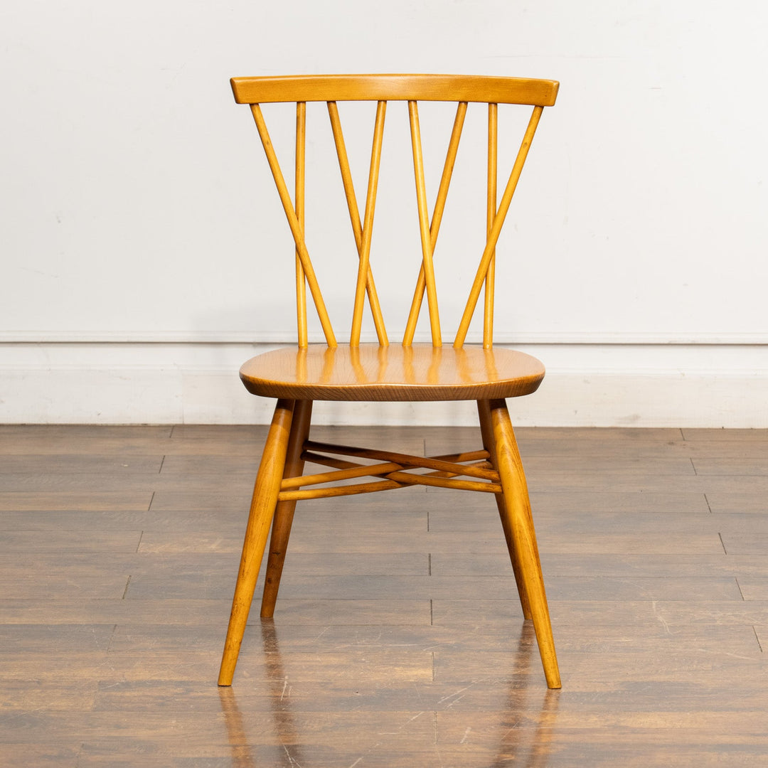 英国【ERCOL アーコール】エックスバックとも呼ばれる交差したスポークが特徴的 ラティスチェア Windsor ウインザー /23C-C1