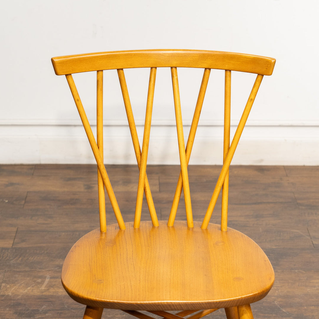 英国【ERCOL アーコール】エックスバックとも呼ばれる交差したスポークが特徴的 ラティスチェア Windsor ウインザー /23C-C1