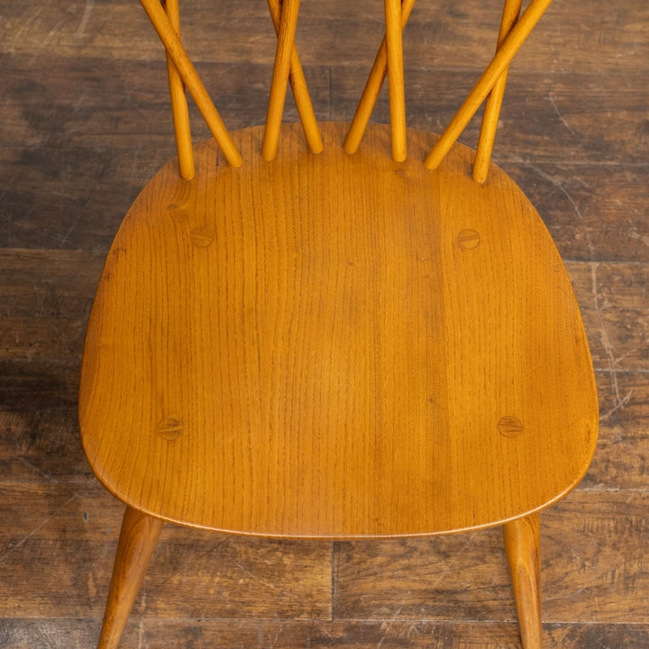 英国【ERCOL アーコール】エックスバックとも呼ばれる交差したスポークが特徴的 ラティスチェア Windsor ウインザー /23C-C1