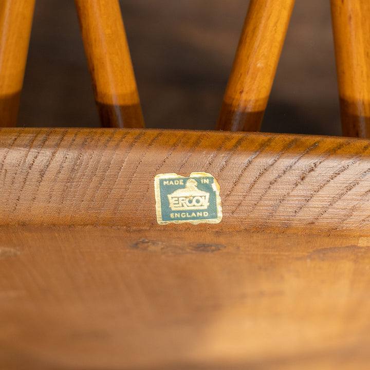 英国【ERCOL アーコール】エックスバックとも呼ばれる交差したスポークが特徴的 ラティスチェア Windsor ウインザー /23C-C1
