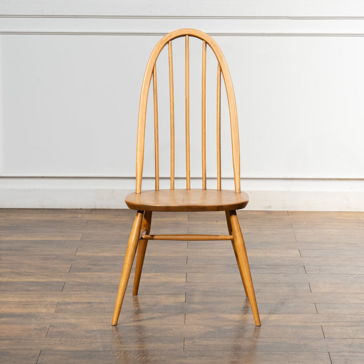 英国【ERCOL アーコール】曲木のボウバック 5本スポーク クエーカーチェア No.365 Windsor ウインザー /23C-7[m]