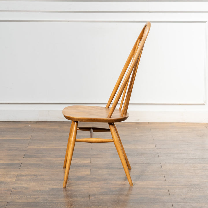 英国【ERCOL アーコール】曲木のボウバック 5本スポーク クエーカーチェア No.365 Windsor ウインザー /23C-7[m]