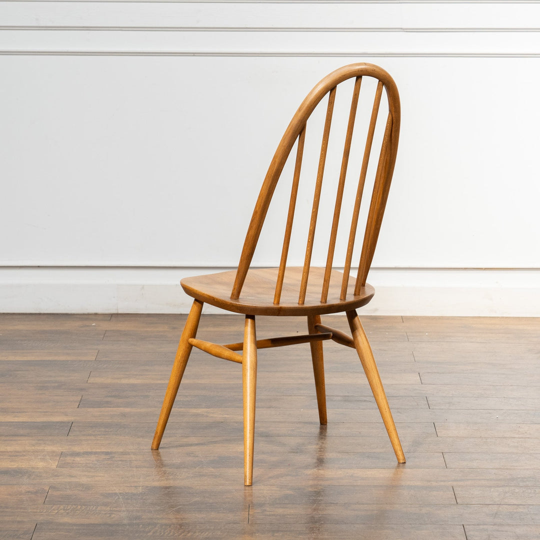 英国【ERCOL アーコール】曲木のボウバック 5本スポーク クエーカーチェア No.365 Windsor ウインザー /23C-7[m]