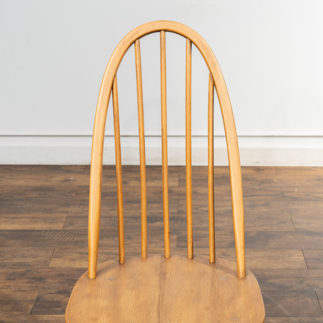 英国【ERCOL アーコール】曲木のボウバック 5本スポーク クエーカーチェア No.365 Windsor ウインザー /23C-7[m]