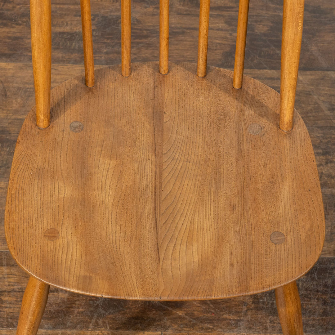 英国【ERCOL アーコール】曲木のボウバック 5本スポーク クエーカーチェア No.365 Windsor ウインザー /23C-7[m]