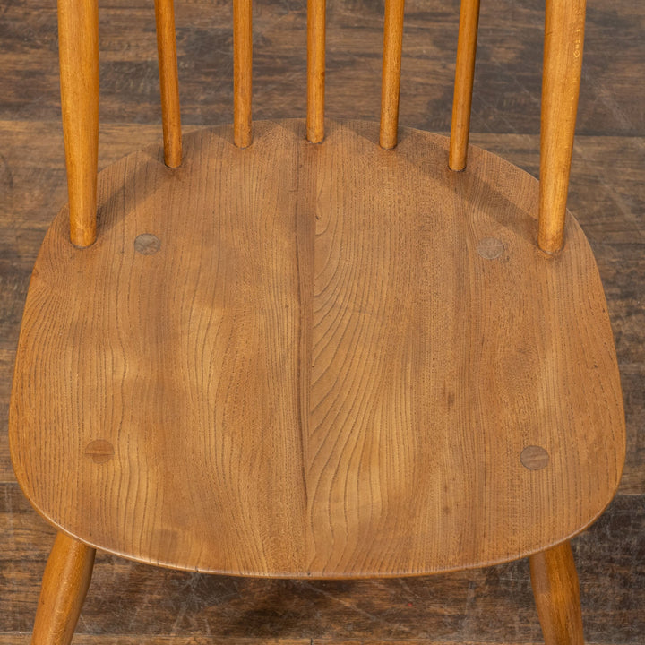 英国【ERCOL アーコール】曲木のボウバック 5本スポーク クエーカーチェア No.365 Windsor ウインザー /23C-7[m]