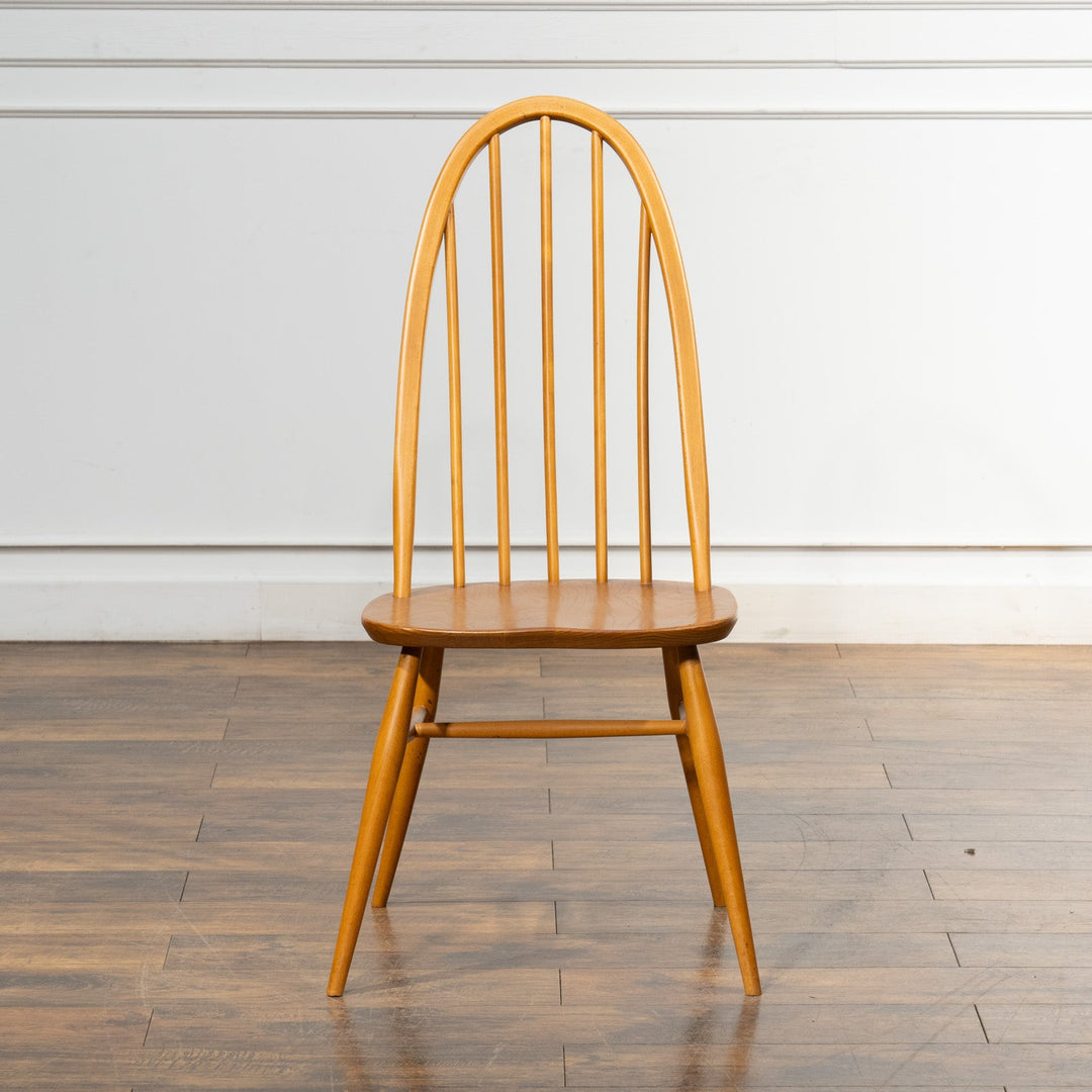 英国【ERCOL アーコール】曲木のボウバック 5本スポーク クエーカーチェア No.365 Windsor ウインザー /23C-9[m]
