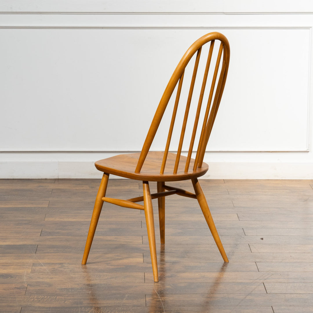 英国【ERCOL アーコール】曲木のボウバック 5本スポーク クエーカーチェア No.365 Windsor ウインザー /23C-9[m]