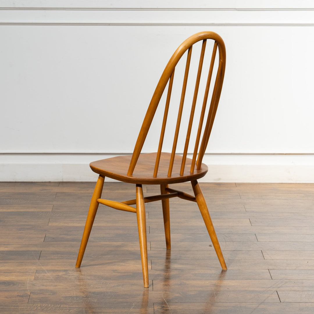 英国【ERCOL アーコール】曲木のボウバック 5本スポーク クエーカーチェア No.365 Windsor ウインザー /23C-10[m]