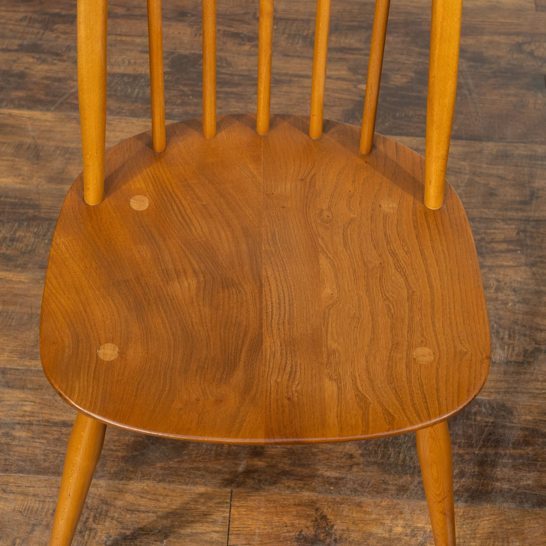 英国【ERCOL アーコール】曲木のボウバック 5本スポーク クエーカーチェア No.365 Windsor ウインザー /23C-10[m]