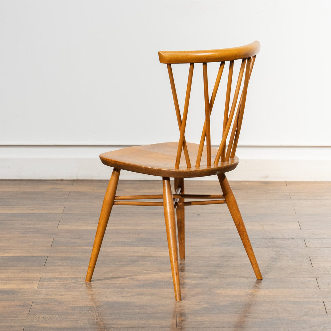 英国【ERCOL アーコール】エックスバックとも呼ばれる交差したスポークが特徴的 ラティスチェア Windsor ウインザー /23C-A2[m]