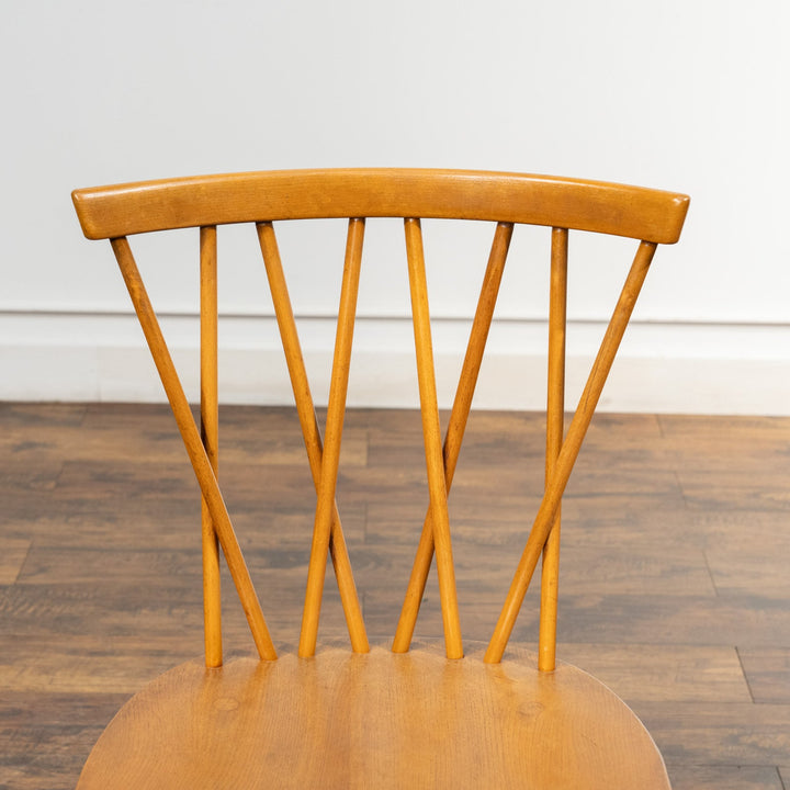 英国【ERCOL アーコール】エックスバックとも呼ばれる交差したスポークが特徴的 ラティスチェア Windsor ウインザー /23C-A2[m]