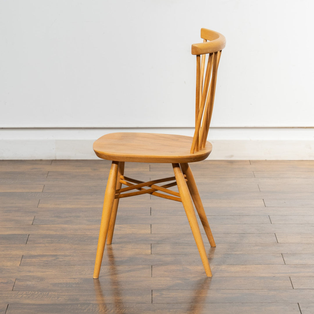 英国【ERCOL アーコール】エックスバックとも呼ばれる交差したスポークが特徴的 ラティスチェア Windsor ウインザー /23C-A3[m]
