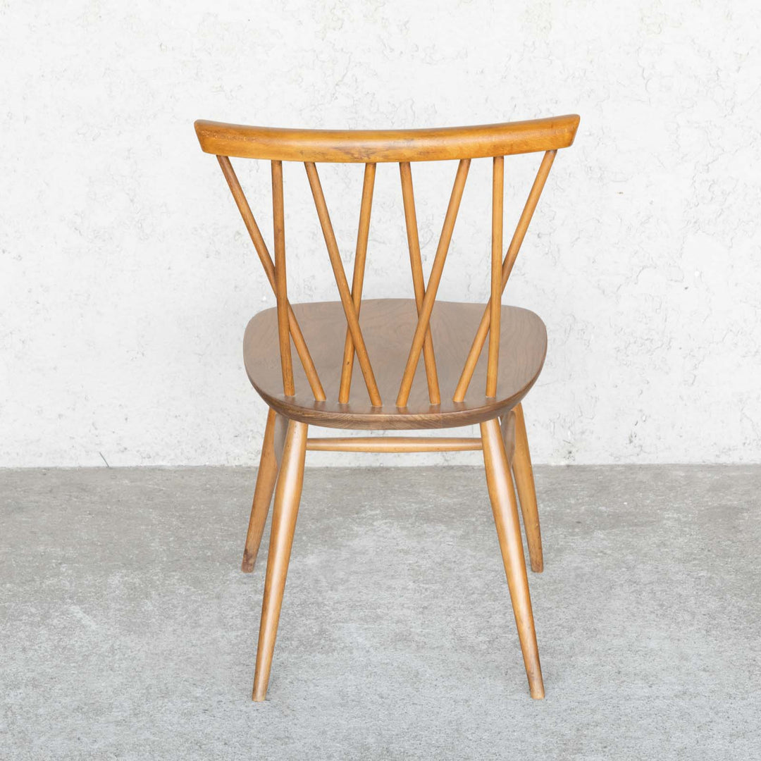 英国【ERCOL アーコール】エックスバックとも呼ばれる交差したスポークが特徴的 ラティスチェア Windsor ウインザー /23C-A5[m]