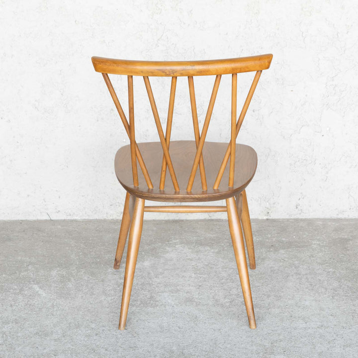 英国【ERCOL アーコール】エックスバックとも呼ばれる交差したスポークが特徴的 ラティスチェア Windsor ウインザー /23C-A5[m]