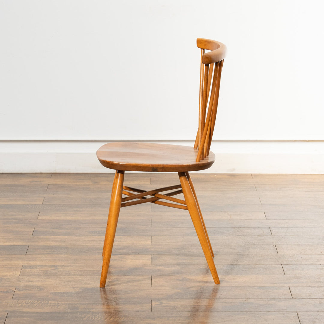 英国【ERCOL アーコール】エックスバックとも呼ばれる交差したスポークが特徴的 ラティスチェア Windsor ウインザー /23C-A6[m]