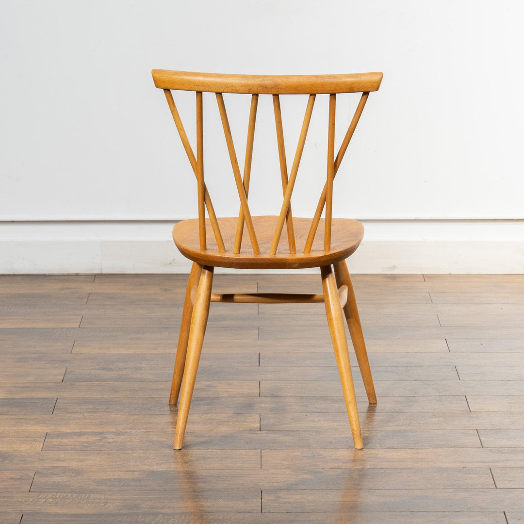 英国【ERCOL アーコール】エックスバックとも呼ばれる交差したスポークが特徴的 ラティスチェア Windsor ウインザー /23C-A7[m]