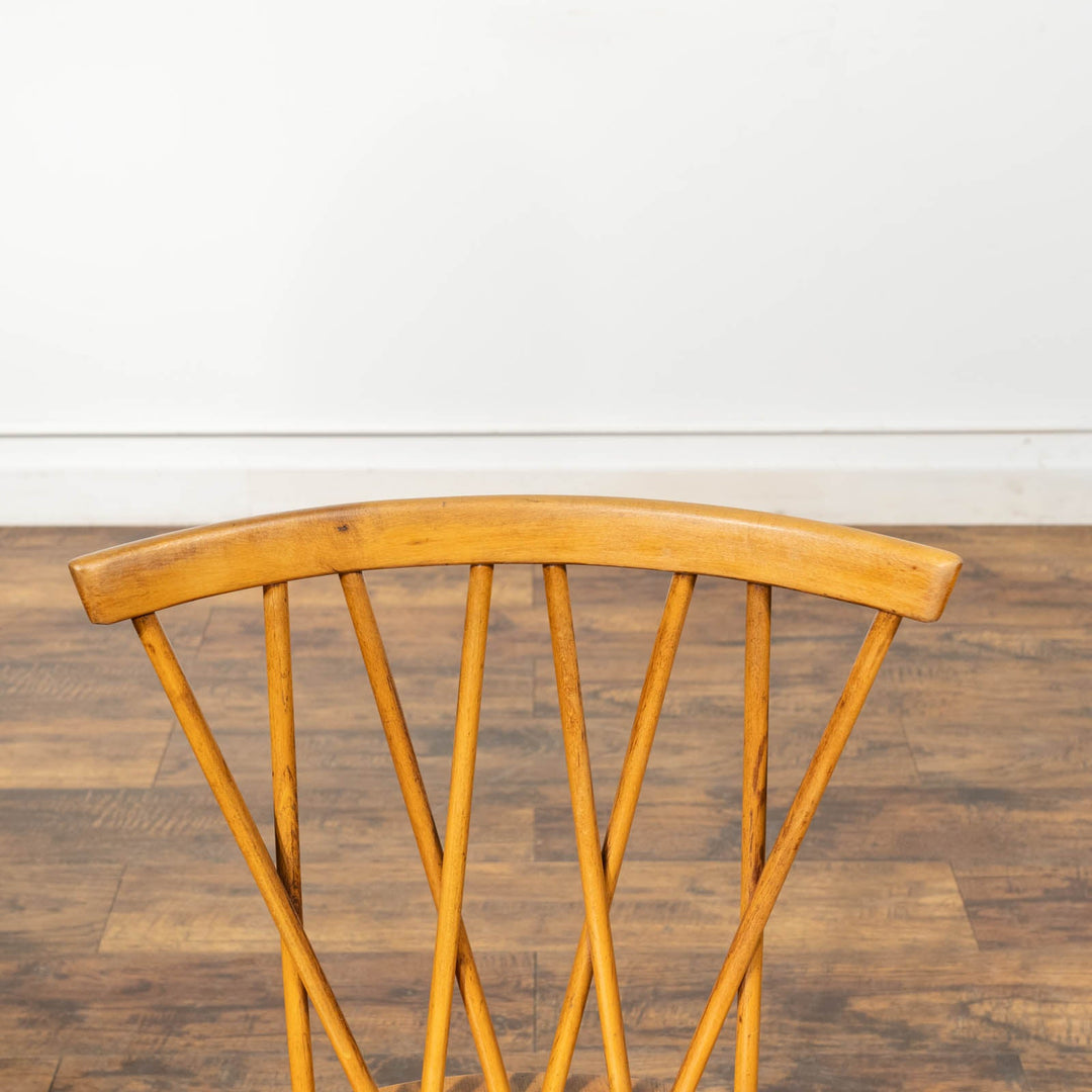 英国【ERCOL アーコール】エックスバックとも呼ばれる交差したスポークが特徴的 ラティスチェア Windsor ウインザー /23C-B1[m]