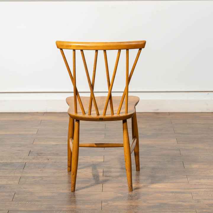 英国【ERCOL アーコール】エックスバックとも呼ばれる交差したスポークが特徴的 ラティスチェア Windsor ウインザー /23C-B2[m]