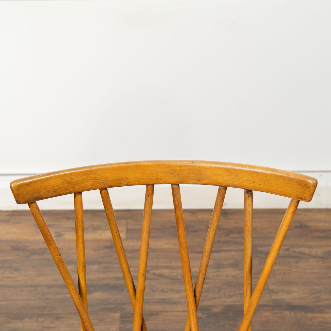 英国【ERCOL アーコール】エックスバックとも呼ばれる交差したスポークが特徴的 ラティスチェア Windsor ウインザー /23C-B2[m]