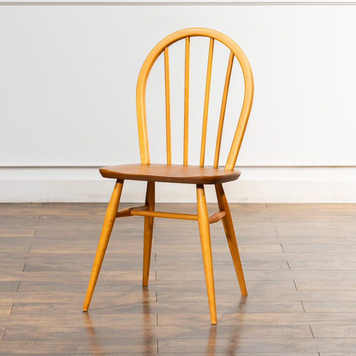 英国【ERCOL アーコール】エルム 4本スポーク フープバックチェア No.400 Windsor ウインザー /23C-3[m]