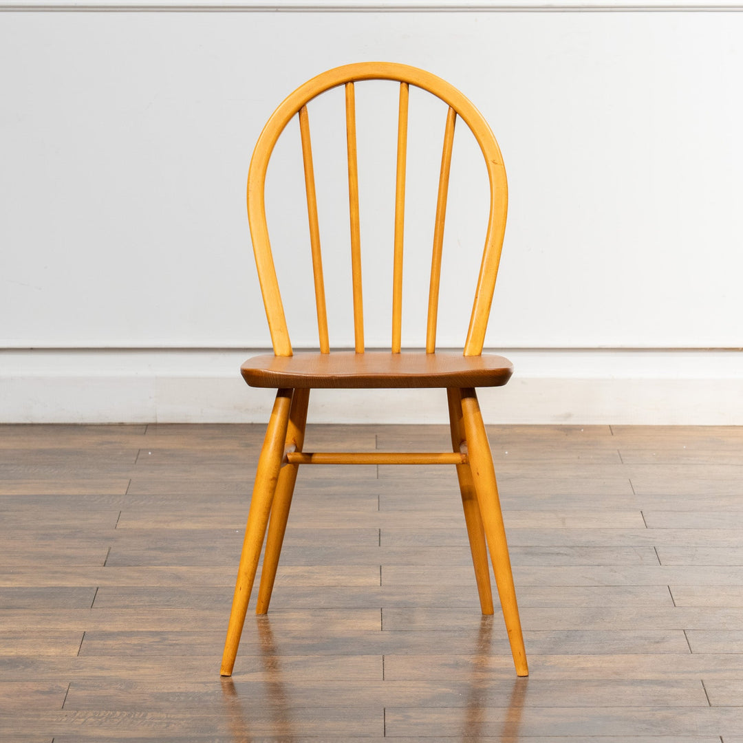 英国【ERCOL アーコール】エルム 4本スポーク フープバックチェア No.400 Windsor ウインザー /23C-3[m]