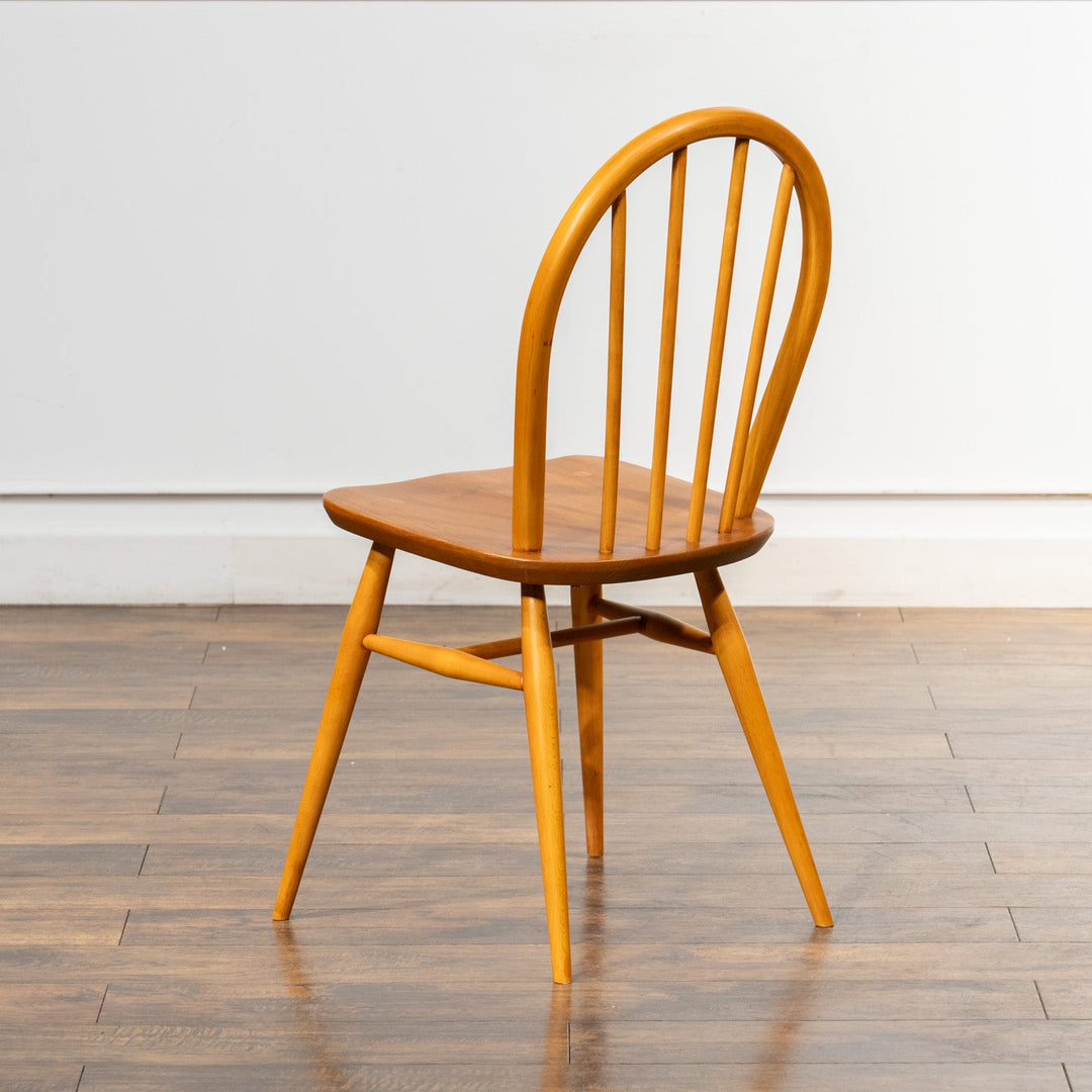 英国【ERCOL アーコール】エルム 4本スポーク フープバックチェア No.400 Windsor ウインザー /23C-3[m]