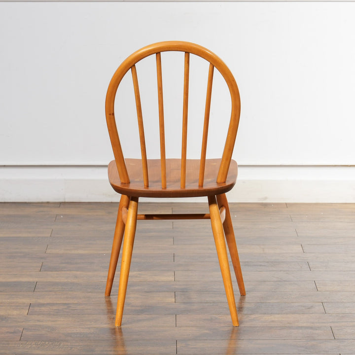 英国【ERCOL アーコール】エルム 4本スポーク フープバックチェア No.400 Windsor ウインザー /23C-3[m]