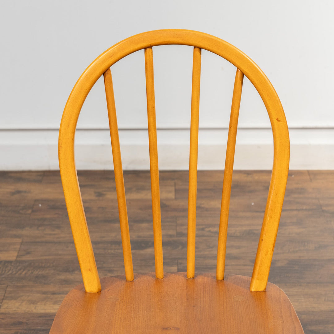 英国【ERCOL アーコール】エルム 4本スポーク フープバックチェア No.400 Windsor ウインザー /23C-3[m]