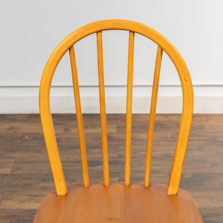 英国【ERCOL アーコール】エルム 4本スポーク フープバックチェア No.400 Windsor ウインザー /23C-3[m]