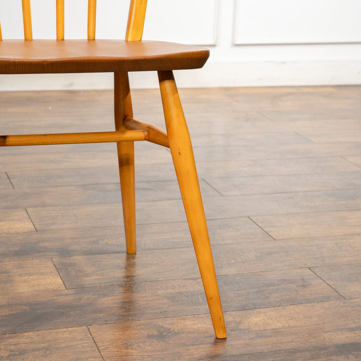 英国【ERCOL アーコール】エルム 4本スポーク フープバックチェア No.400 Windsor ウインザー /23C-3[m]