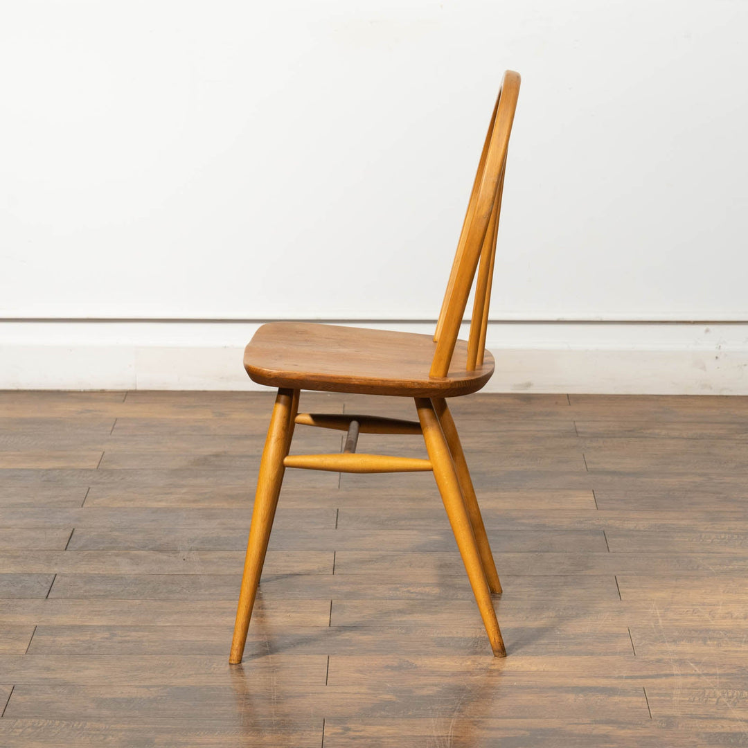 英国【ERCOL アーコール】エルム 4本スポーク フープバックチェア No.400 Windsor ウインザー /23C-8[m]