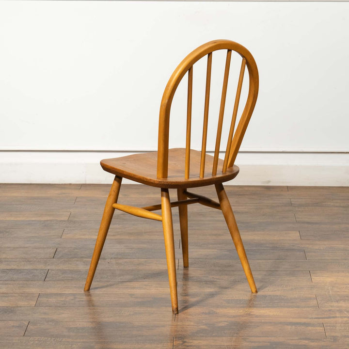 英国【ERCOL アーコール】エルム 4本スポーク フープバックチェア No.400 Windsor ウインザー /23C-8[m]