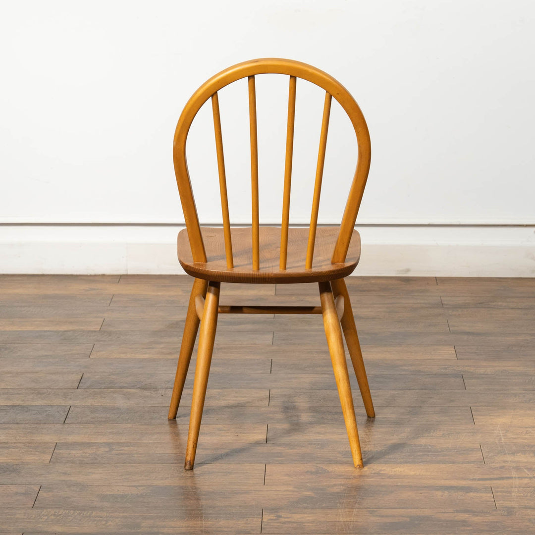 英国【ERCOL アーコール】エルム 4本スポーク フープバックチェア No.400 Windsor ウインザー /23C-8[m]