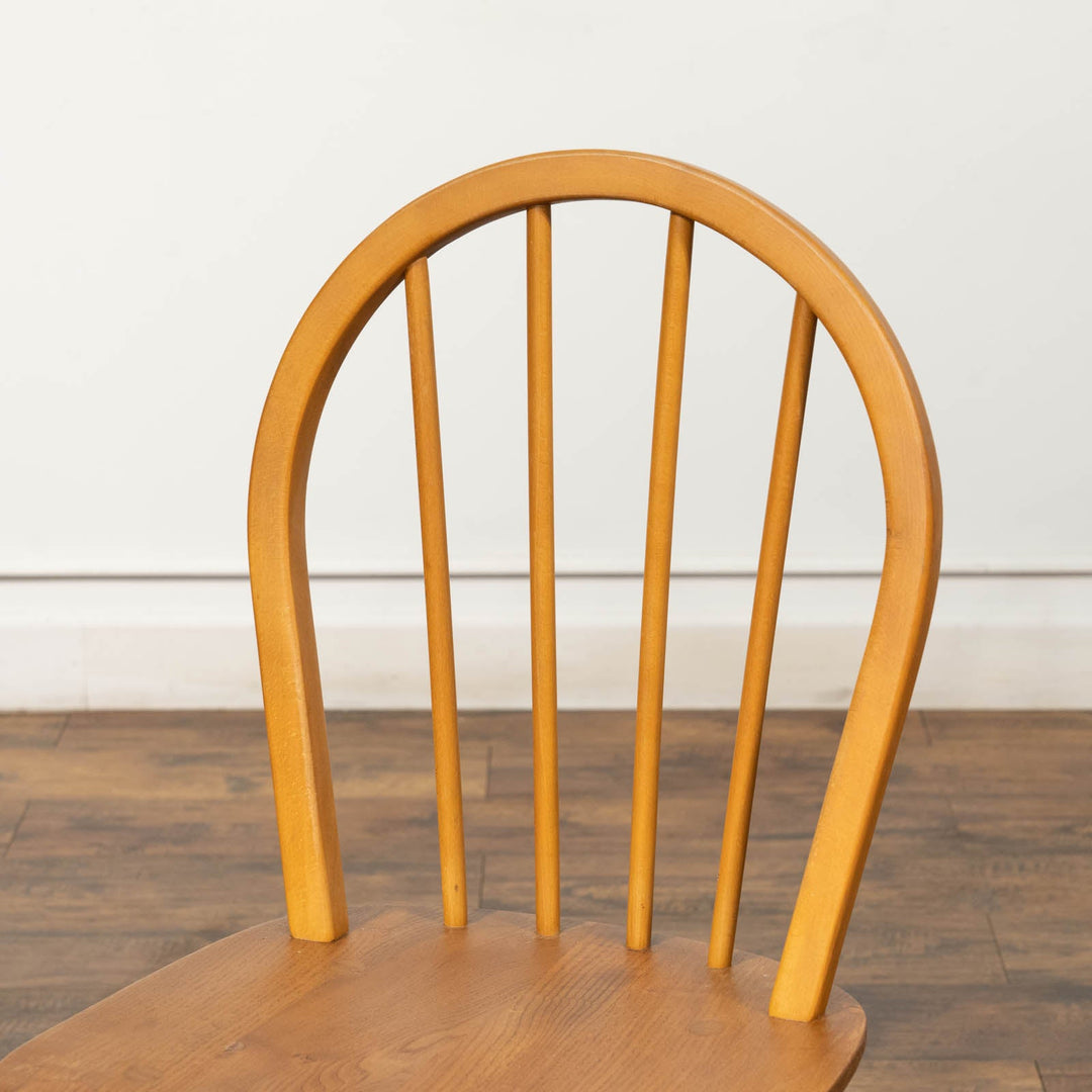 英国【ERCOL アーコール】エルム 4本スポーク フープバックチェア No.400 Windsor ウインザー /23C-8[m]