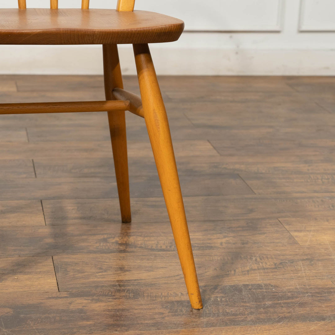 英国【ERCOL アーコール】エルム 4本スポーク フープバックチェア No.400 Windsor ウインザー /23C-8[m]