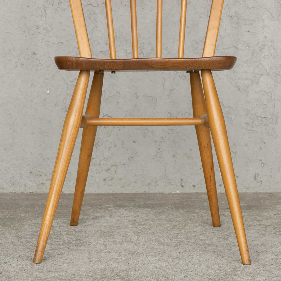 英国【ERCOL アーコール】エルム 4本スポーク フープバックチェア No.400 Windsor ウインザー /23C-11[m]