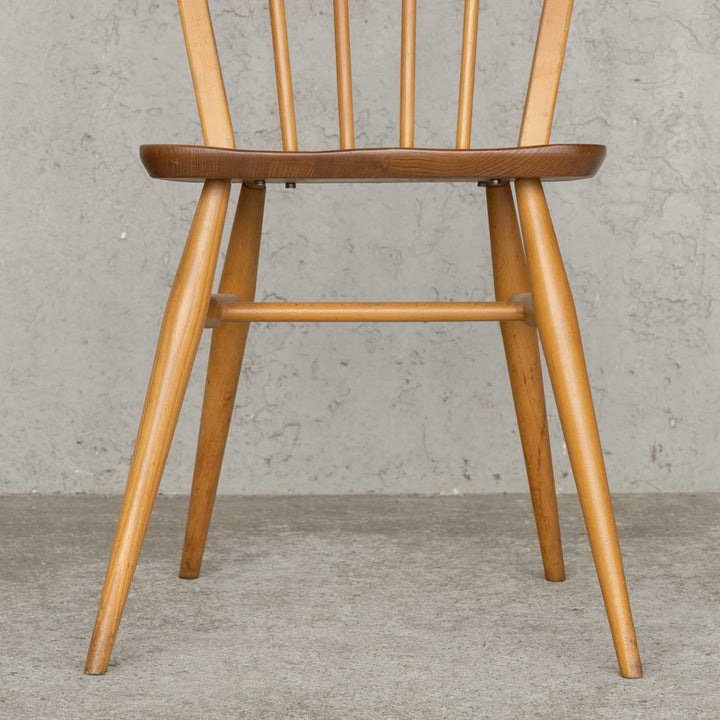 英国【ERCOL アーコール】エルム 4本スポーク フープバックチェア No.400 Windsor ウインザー /23C-11[m]