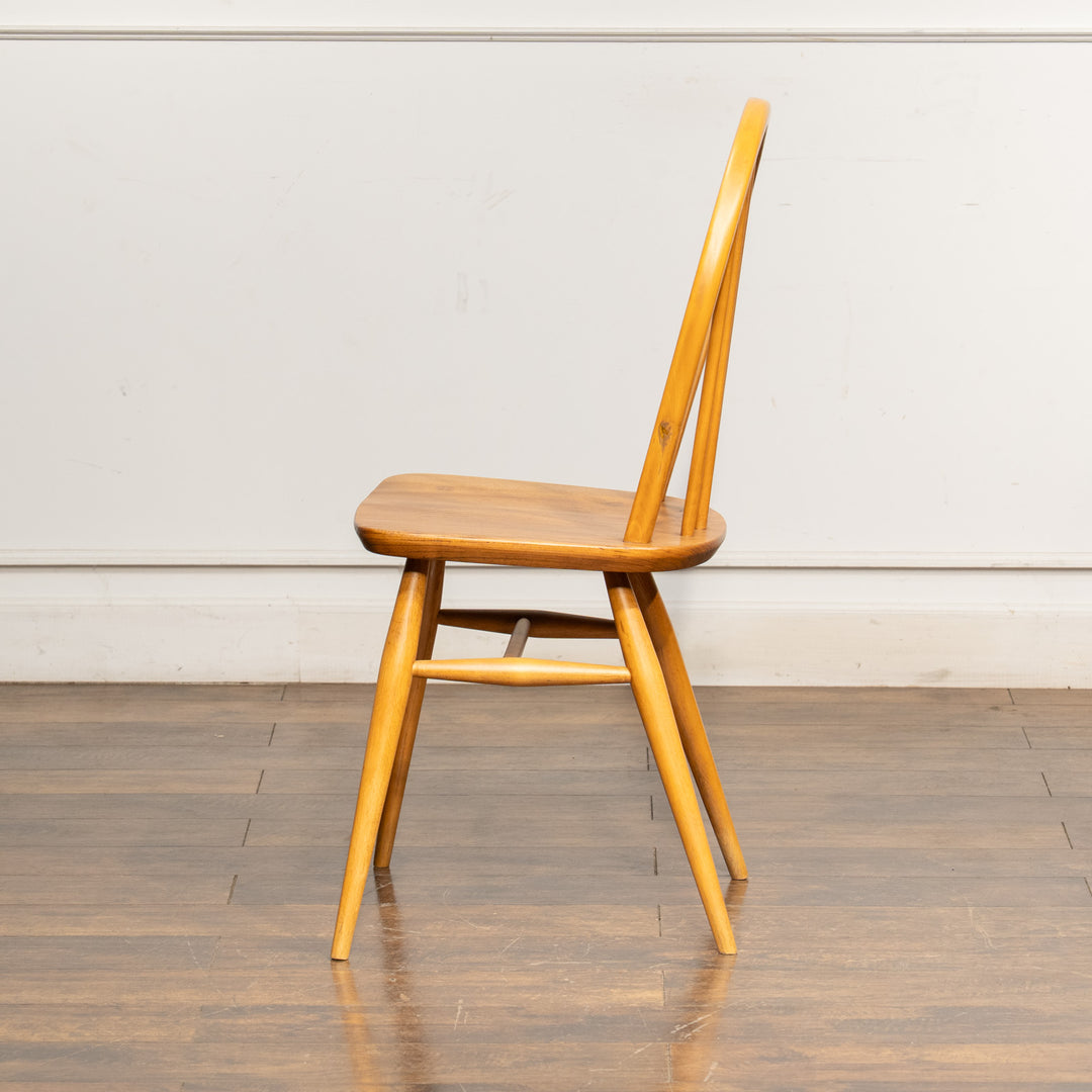 英国【ERCOL アーコール】エルム 4本スポーク フープバックチェア No.400 Windsor ウインザー /23C-13