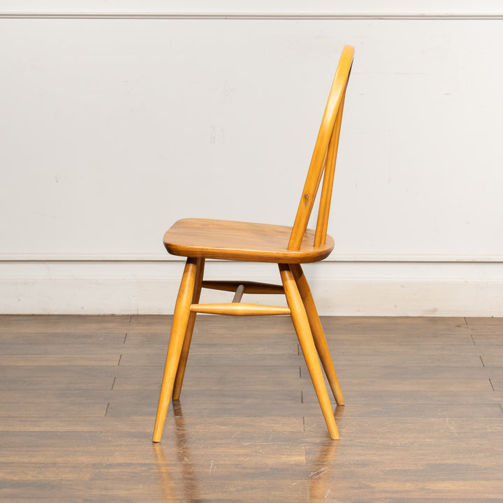 英国【ERCOL アーコール】エルム 4本スポーク フープバックチェア No.400 Windsor ウインザー /23C-13